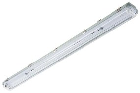 Corp de iluminat fluorescent industrial 2xG13/18W/230V IP65 126 cm