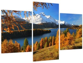 Tablou - Toamna în Alpi (90x60 cm)