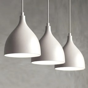 Lustră suspendată pe cablu NOAK CLASSIC, 3xE27/15W/230V, crem