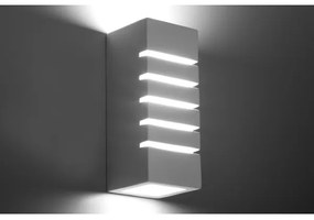 Aplică perete SAMIR 1xE27/60W/230V alb