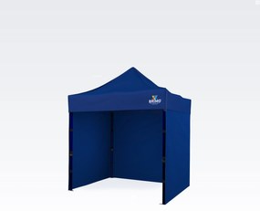 Cort petrecere 2x2m - cu 3 pereți - Albastru