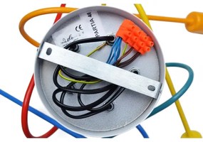 Lustr LED pentru copii OXFORD 5xE27/15W/230V montat pe tavan