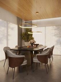 Lustra design inelar LED Cayenne 80cm