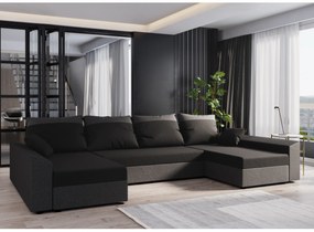 Colțar în formă de U Paragon U (Negru + Gri). 1057396