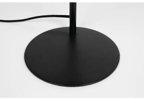 Veioză neagră cu abajur textil (înălțime 71 cm) Jaylee – White Label