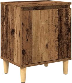 vidaXL Dulap de noapte Lemn vechi 40 x 30 x 50 cm Lemn compozit