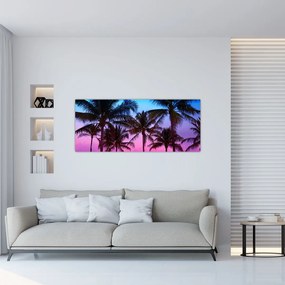 Tablou - Palmieri din Miami (120x50 cm)