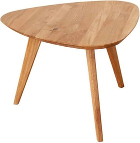 Masă stejar masiv Cafea Oscar 67x68cm