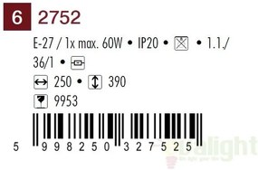 Veioza, lampa de masa Elisett 2752 RX