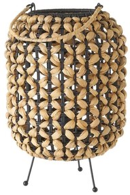 Veioză negru/natural (înălțime 30 cm) – Casa Selección