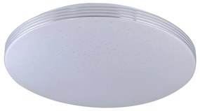 Plafoniera LED moderna Oscar 53cm alb/crom