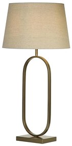 Searchlight EU94102NA - Lampă de masă MODISH 1xE27/60W/230V crem