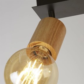 Plafoniera cu 2 spoturi design minimalist Spinny