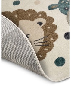 Covor pentru copii bej ø 100 cm Animal Party – Hanse Home