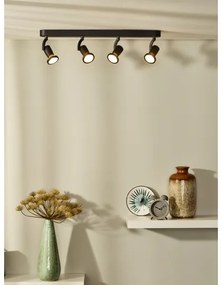 Lucide 11903/20/30 - Lampa spot LED JASTER-LED 4xGU10/5W/230V neagra