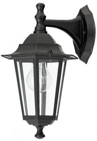 Aplica de perete exterior IP43, down light, negru Velence 8202 RX