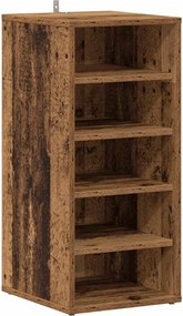 vidaXL Pantofar, lemn vechi, 32x35x70 cm, lemn prelucrat