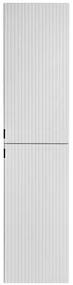 Set MOBILIER BAIE SUSPENDAT Leo WHITE III 90 CM, ALB, LAVOAR INCASTRAT