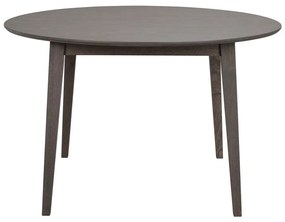 Masă de dining rotundă extensibilă din lemn de stejar ø 120 cm Filippa – Rowico