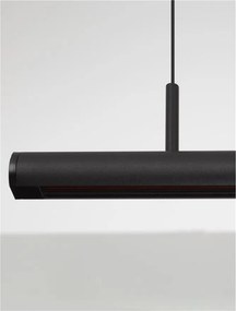 Sina magnetica suspendata tip lustra MADOC negru