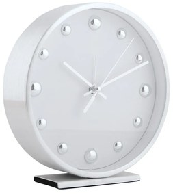 Karlsson 5970WH ceas de masă/ceas cu alarmă, alb,diametru  16 cm