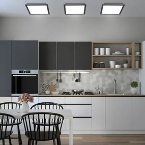 Plafonieră LED dimabilă FLAT LED/20W/230V Leuchten Direkt 14754-18 + telecomandă