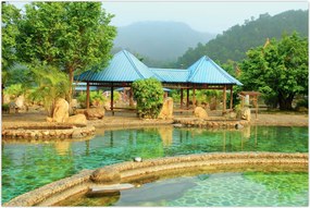 Shanghai hotel park (90x60 cm)