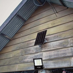 Proiector solar LED exterior 16W, 3,2V, 4000K, IP65
