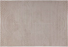 vidaXL Covoare de zonă PALMERAS Bej 170 x 120 cm Poliester