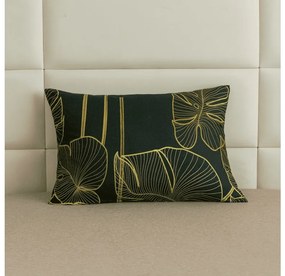 Husa decorativa pentru perna VENECIA 50x70 cm, verde inchis