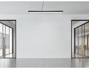 Lustră LED pe cablu LED/32W/230V 4000K d. 120 cm negru