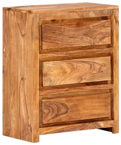 Dulap cu sertare, 60x33x75 cm, lemn masiv de acacia lemn masiv de acacia