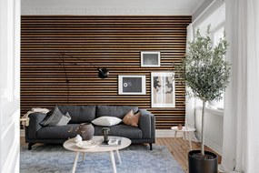 Fototapet, Rib Wood Horizontal, Rebel Walls