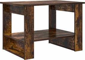 vidaXL Masă de cafea Stejar fumuriu 72 x 50 x 50 cm Lemn compozit