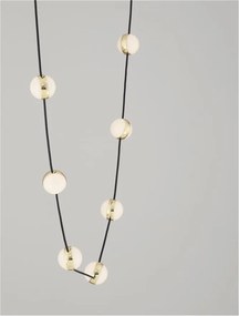 Lustra LED suspendata, deosebita design lux ALCINOE