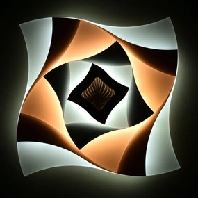 Plafonieră LED dimabilă Ecolite WALP7129-3D/LED INDI LED/70W/230V + telecomandă