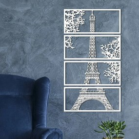 DUBLEZ | Tablou din lemn pentru perete - Turnul Eiffel