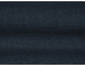 Pat matrimonial albastru închis tapițat cu spațiu de depozitare cu somieră 180x200 cm Mamaia – Micadoni Home