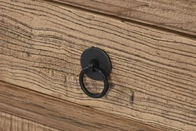 Bufet rustic, din lemn masiv, „Étable”