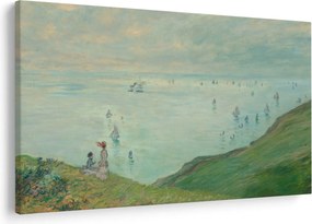 Tablou - Henri Fantin-Latour, Cliffs at Pourville, reproducere (90x60 cm)