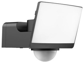 Proiector LED cu detector de mișcare și senzor de amurg DAVOS LED/30W/230V IP54, negru