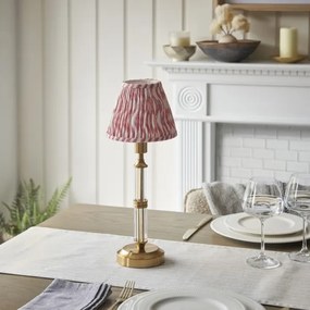 Lampă LED reîncărcabilă dimabilă de masă Endon 114842 MORTON LED/1,5W/5V alamă/roz