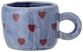 Cană pentru copii albastră din ceramică 115 ml Nini – Bloomingville Mini