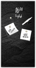 Tablă magnetică Styler Carb, 30 x 60 cm