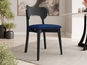 Scaun sufragerie KD 64 (Negru + albastru) . 1103462