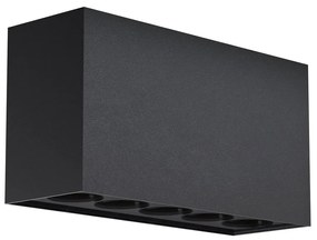 Plafoniera pentru iluminat exterior design modern IP54 Ares negru