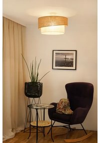 Brilagi - Lustr SHINE 1xE27/15W/230V pr. 50 cm bej/crem