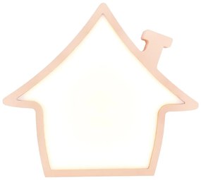 Veioză pentru copii roz House – Candellux Lighting