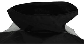 Fotoliu tip sac, material textil gri deschis, EGALEO
