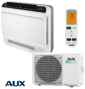 Aer condiționat cu invertor AUX AMCO-H18/4R3A + AM2-H18/4DR3S, 18000 BTU, 38 m2, A++, Unitate de podea, R-32, Alb